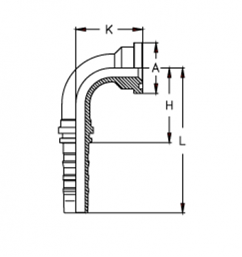 Фл. 2" 6000/90-32 (79,4) CS DN50